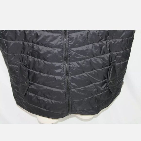 Woolrich Black Quilted 2X Mens Vest EUC - Picture 5 of 9